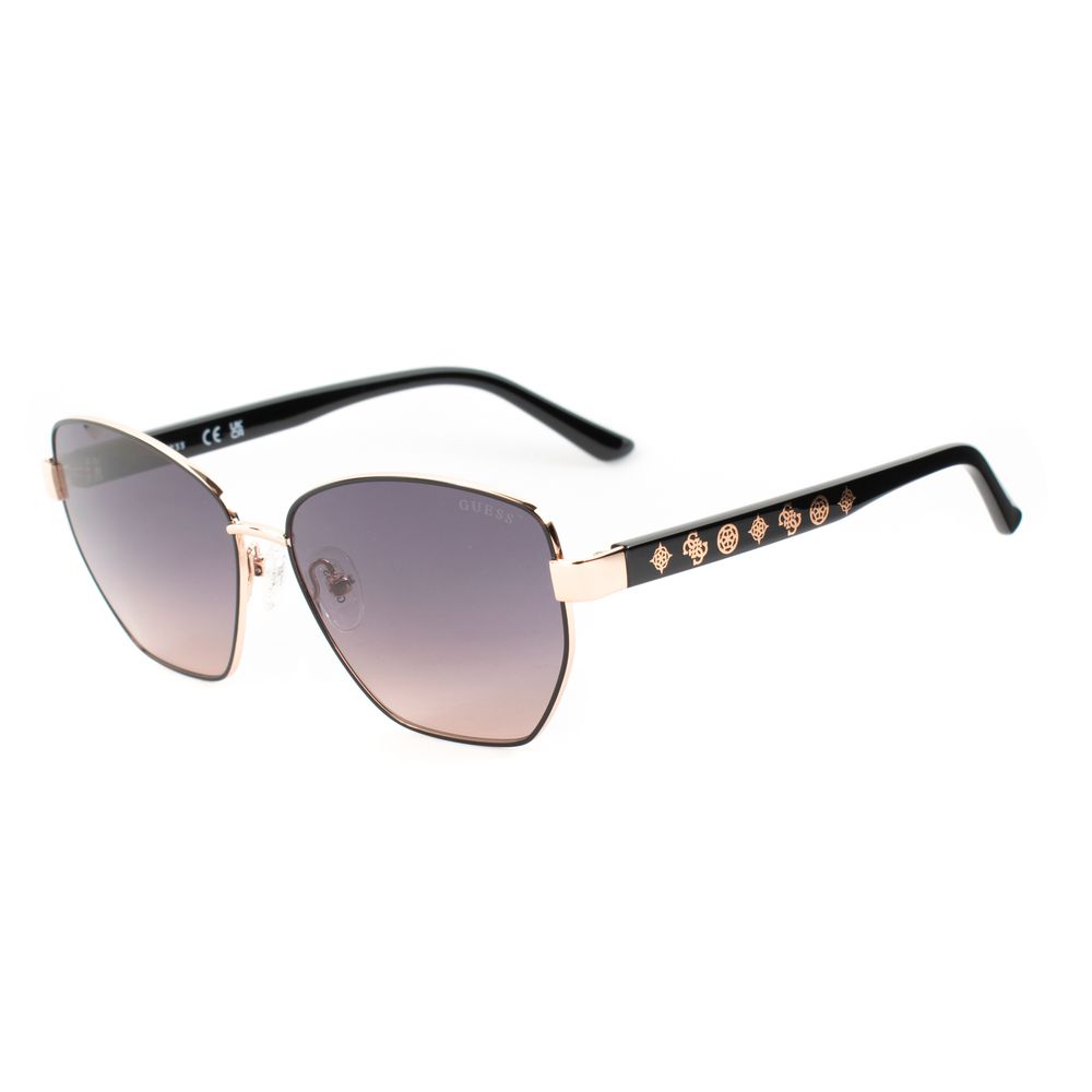 Guess Black Metal Sunglasses - Luxe Marca