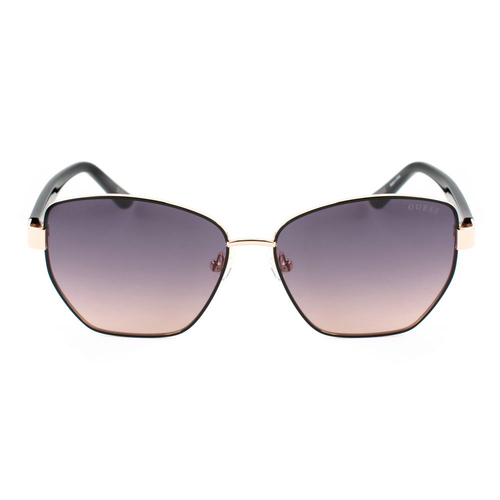 Guess Black Metal Sunglasses - Luxe Marca