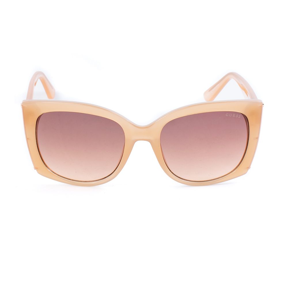 Guess Beige Resin Sunglasses - Luxe Marca