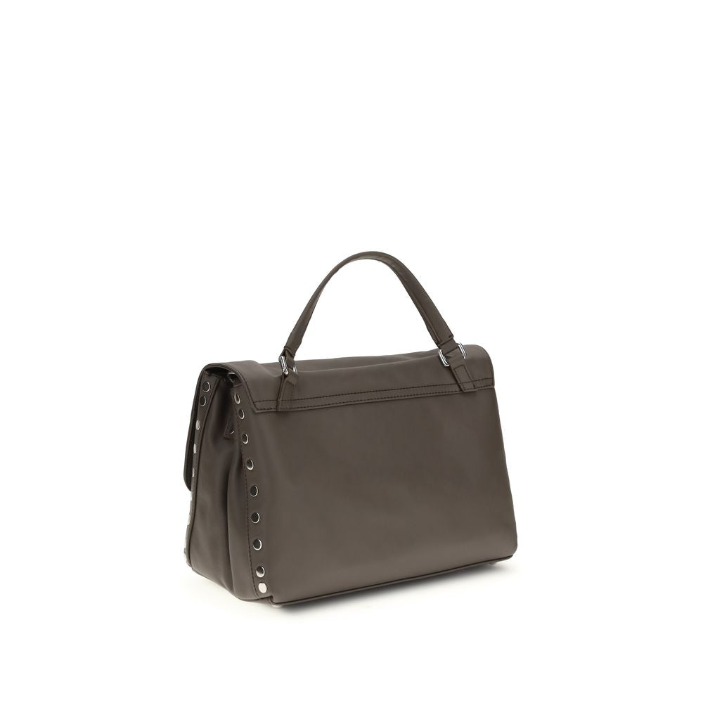 Zanellato Brown Calf Leather Bos Taurus Shoulder Bag - Luxe Marca