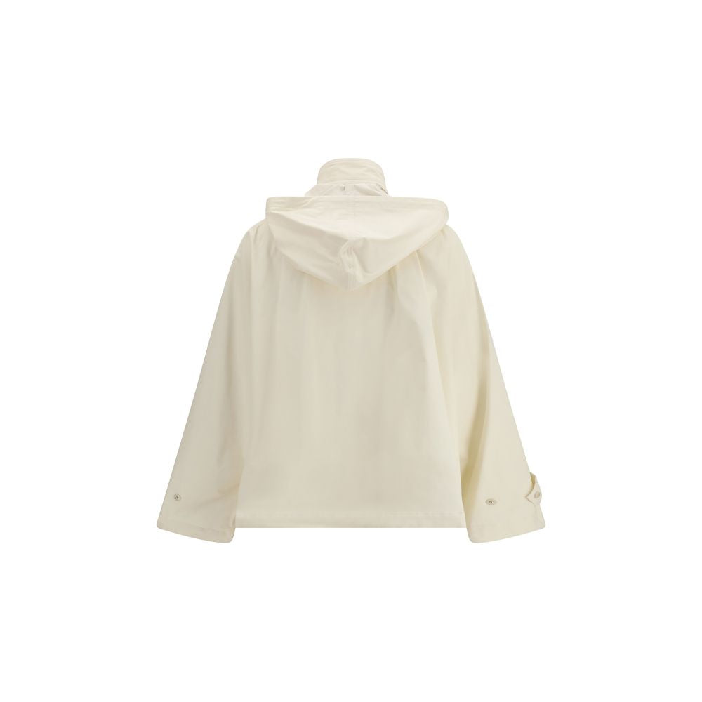 Fabiana Filippi Beige Cotton Rain Coat - Luxe Marca