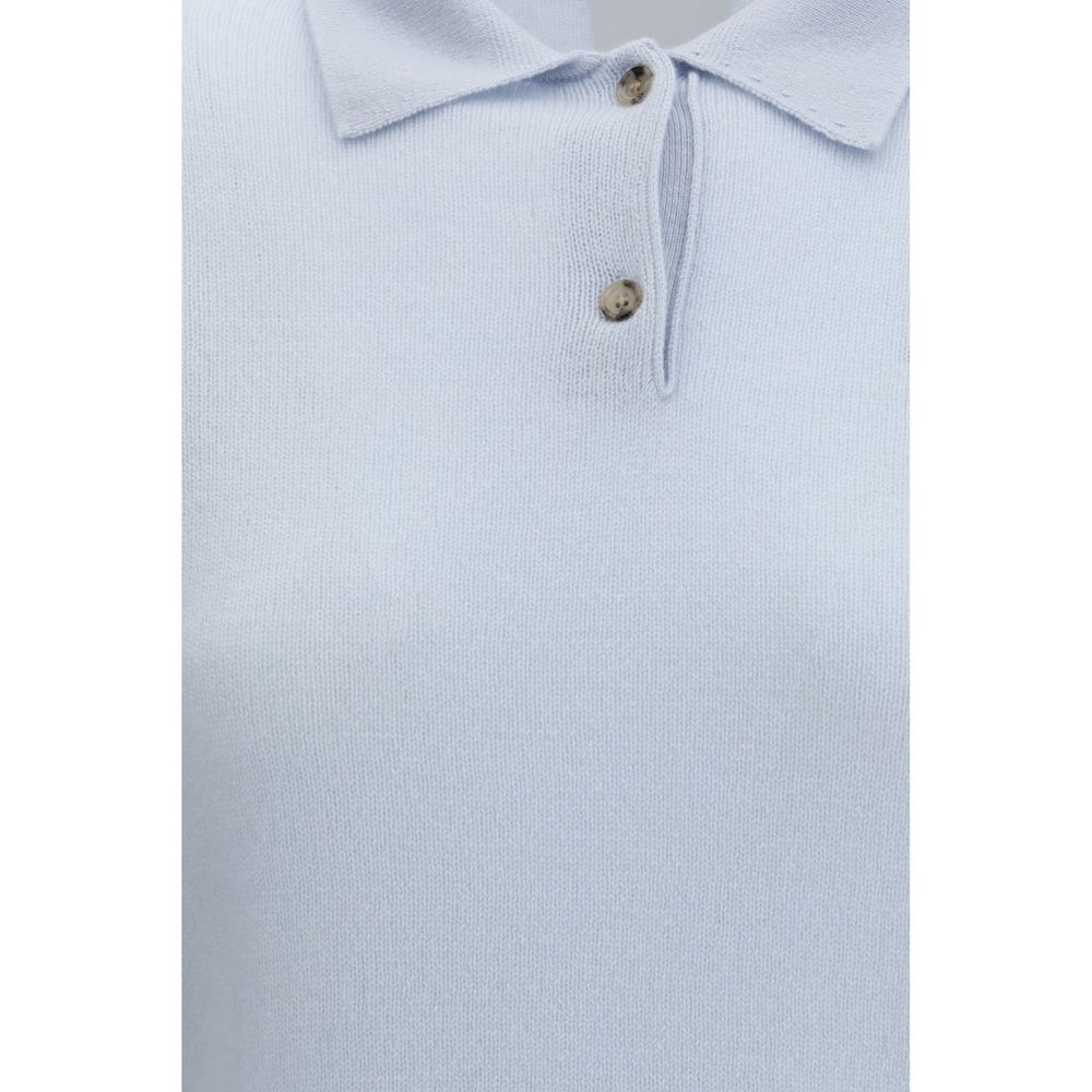 Allude Blue Cashmere Dress Shirt - Luxe Marca