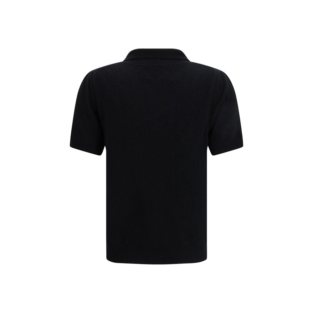 Allude Black Cashmere Dress Shirt - Luxe Marca