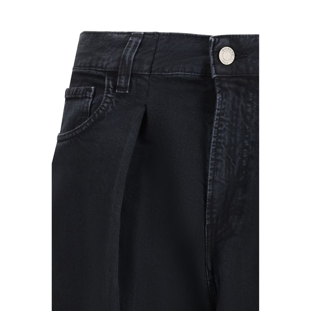 Haikure Black Cotton Jeans Denim - Luxe Marca