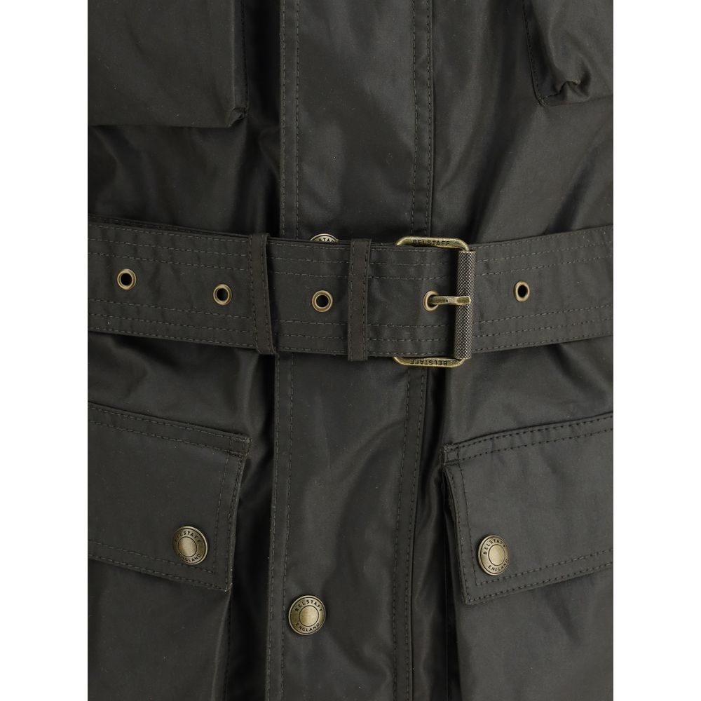 Belstaff Bicolor Cotton Rain Coat