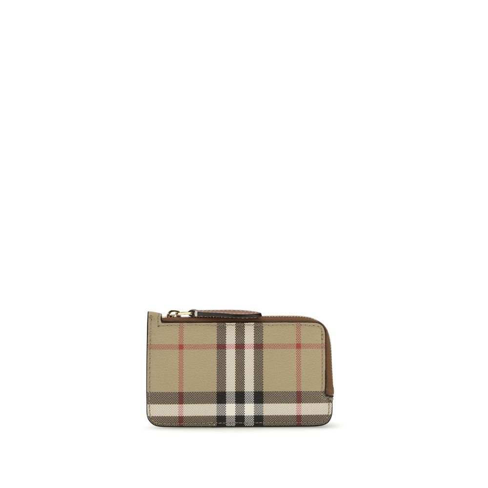 Burberry Beige Polyethylene Wallet - Luxe Marca