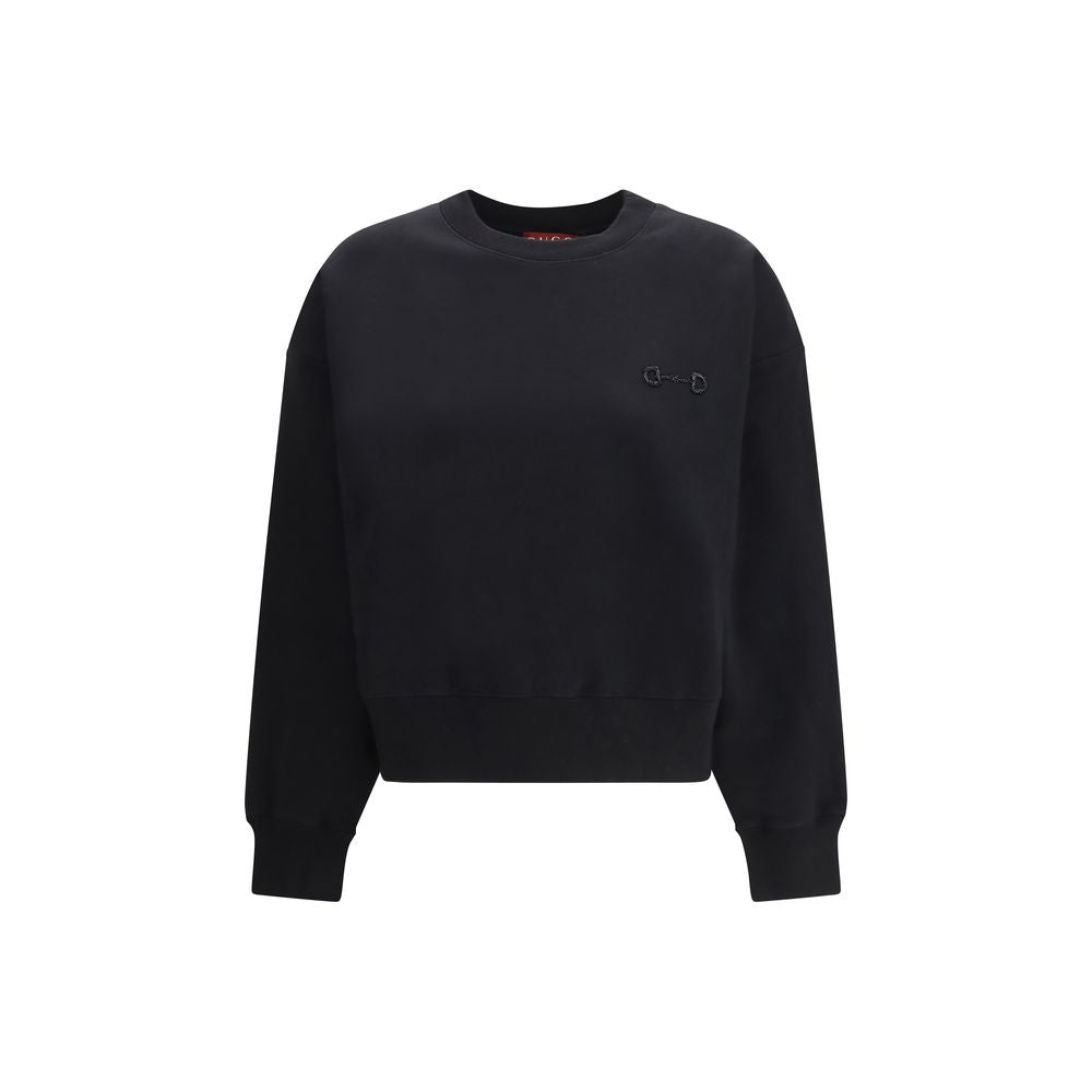 Gucci Black Cotton Sweatshirt