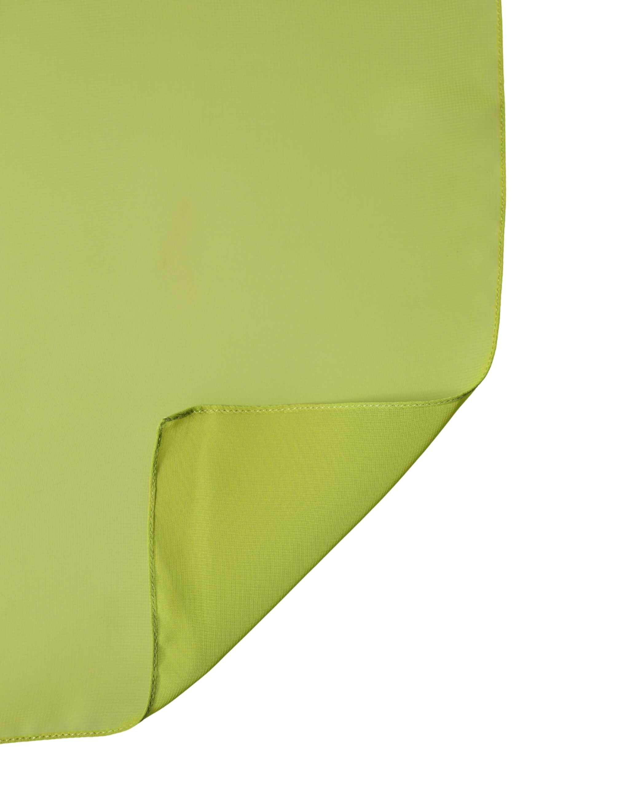 Dolce & Gabbana Yellow Green Neck Wrap Shawl Foulard 131cm x 99.5cm Scarf - Luxe Marca