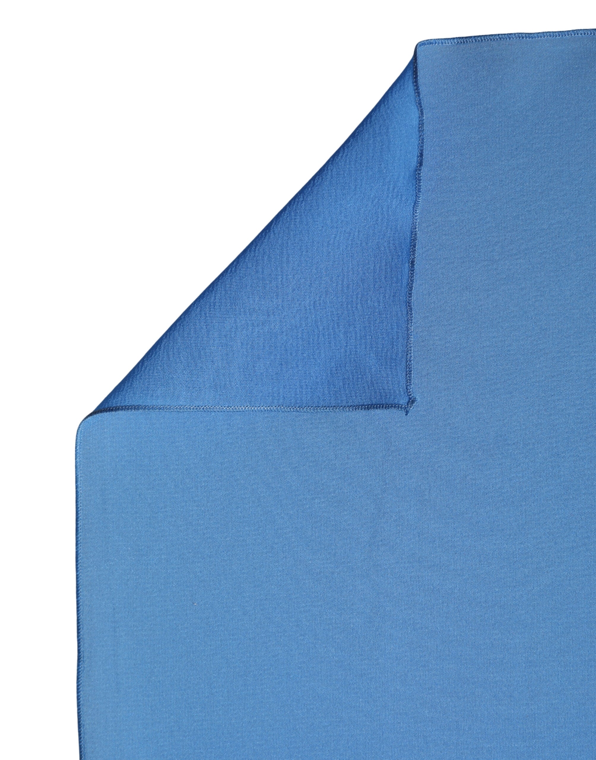 Dolce & Gabbana Blue Silk Neck Wrap Shawl Stole 200cm x 64cm Scarf - Luxe Marca