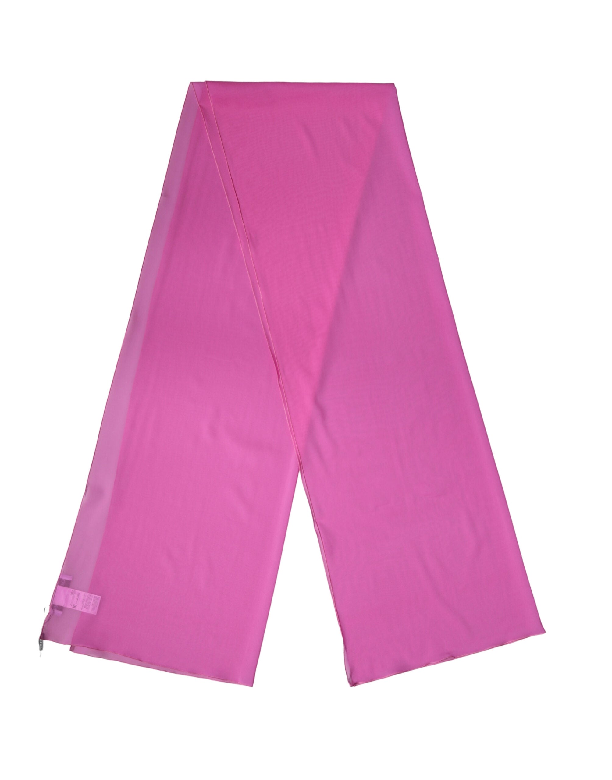 Dolce & Gabbana Pink Silk Neck Wrap Shawl Women Stole 200cm x 64cm Scarf - Luxe Marca