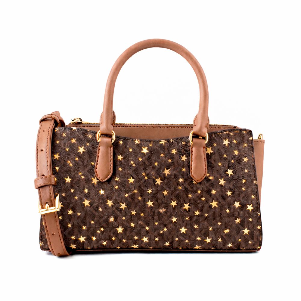 Michael Kors Brown Canvas Handbag - Luxe Marca