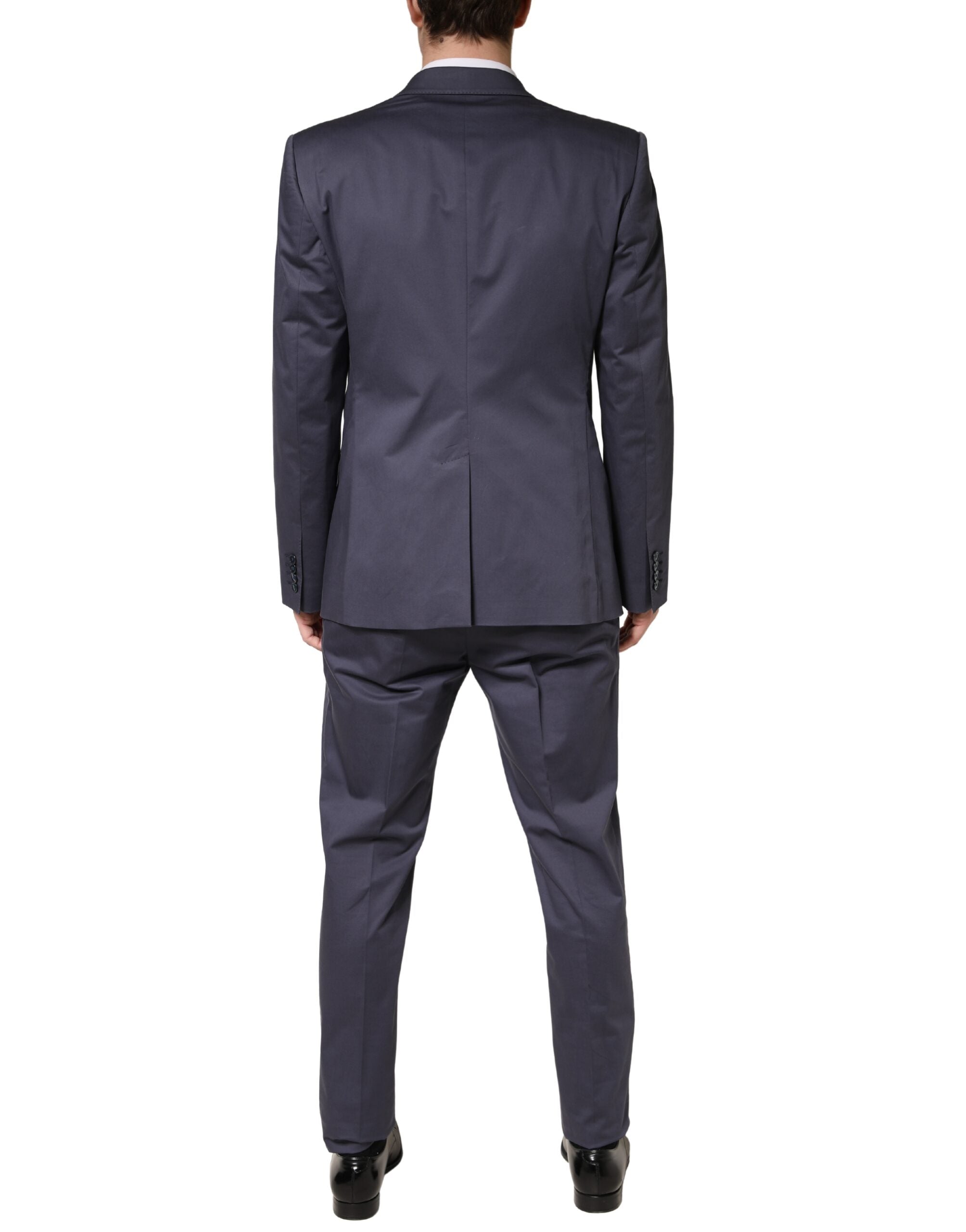 Dolce & Gabbana Blue Single Breasted MARTINI 2 Piece Suit - Luxe Marca