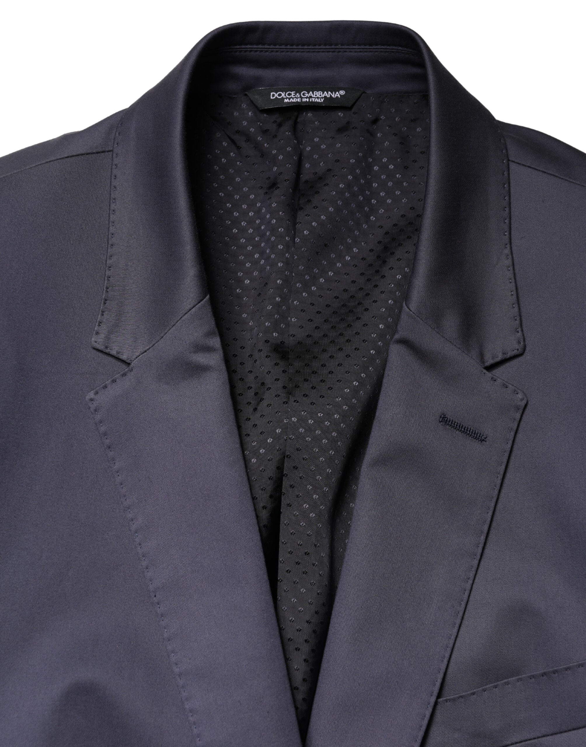Dolce & Gabbana Blue Single Breasted MARTINI 2 Piece Suit - Luxe Marca
