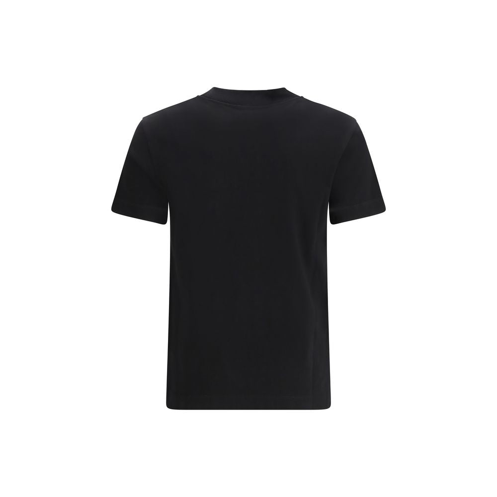PINKO Black Cotton T-Shirt - Luxe Marca