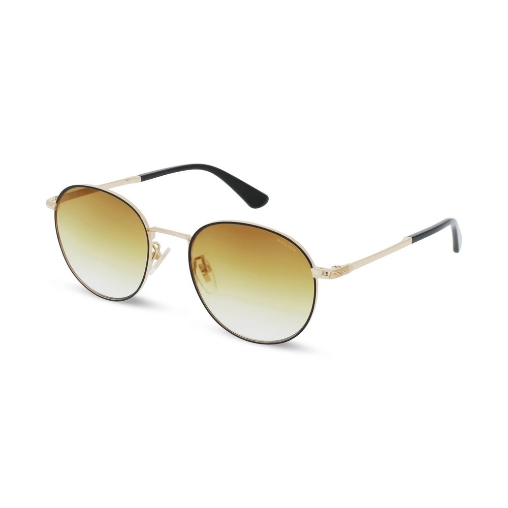 Police Gold Metal Sunglasses - Luxe Marca