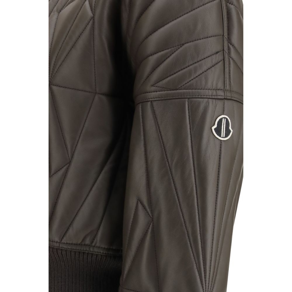 Moncler x Rick Owens Brown Lamb Ovis Aries Bomber