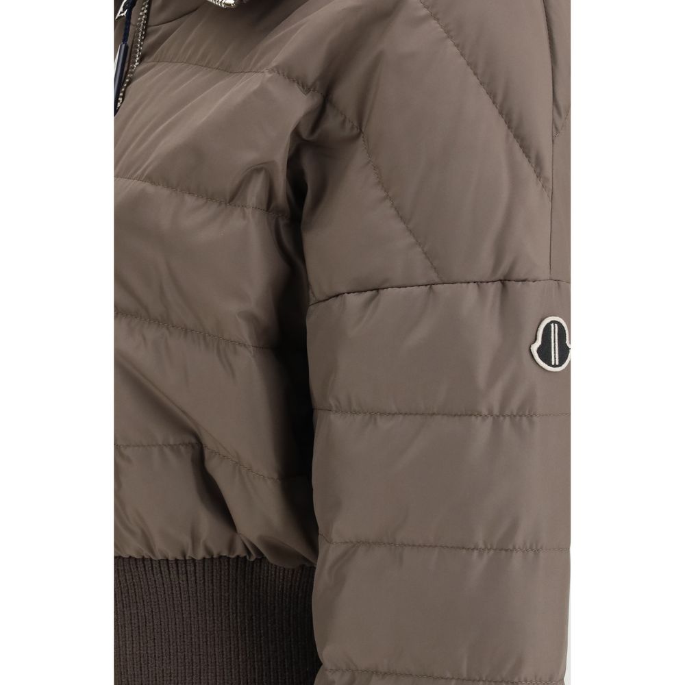 Moncler x Rick Owens Brown Polyester Coat - Luxe Marca