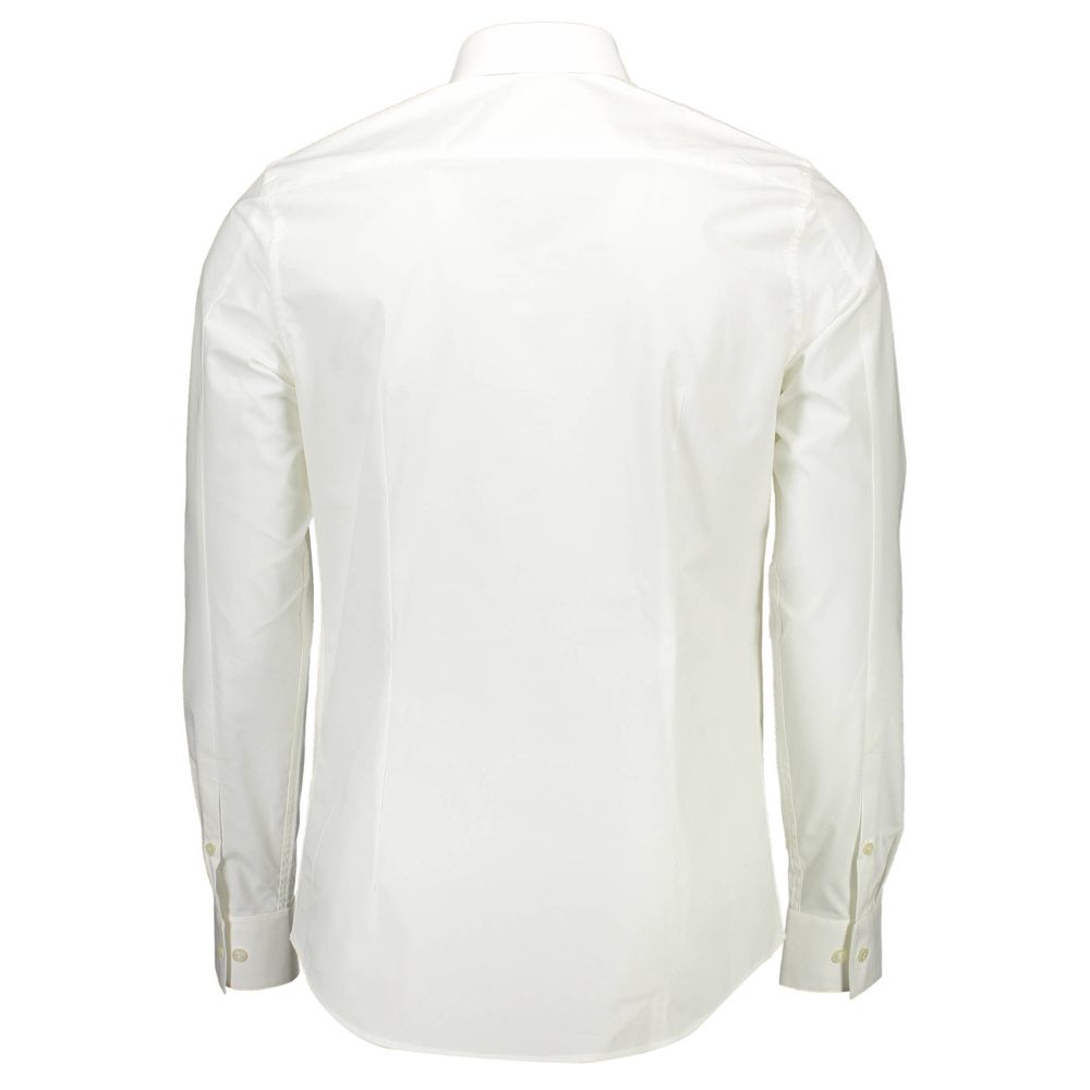 Calvin Klein Bianco Cotton Men Shirt