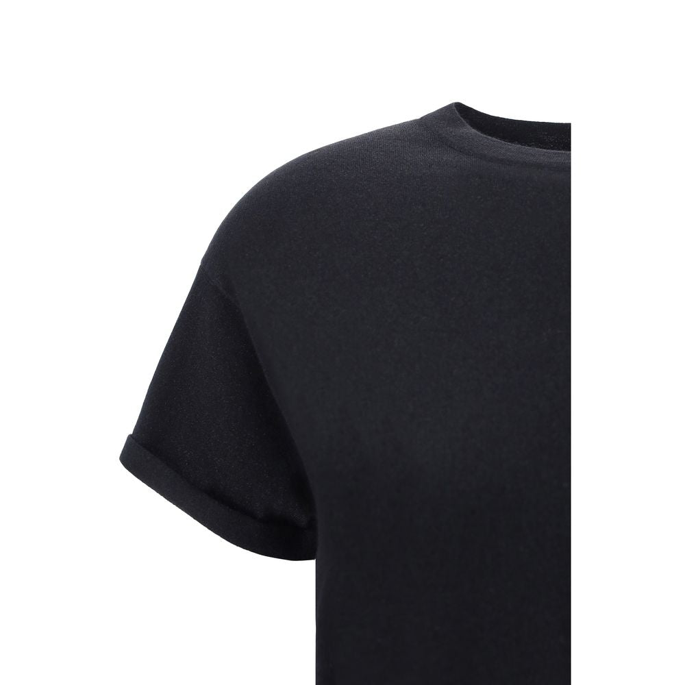 Brunello Cucinelli Black Nylon T-Shirt - Luxe Marca