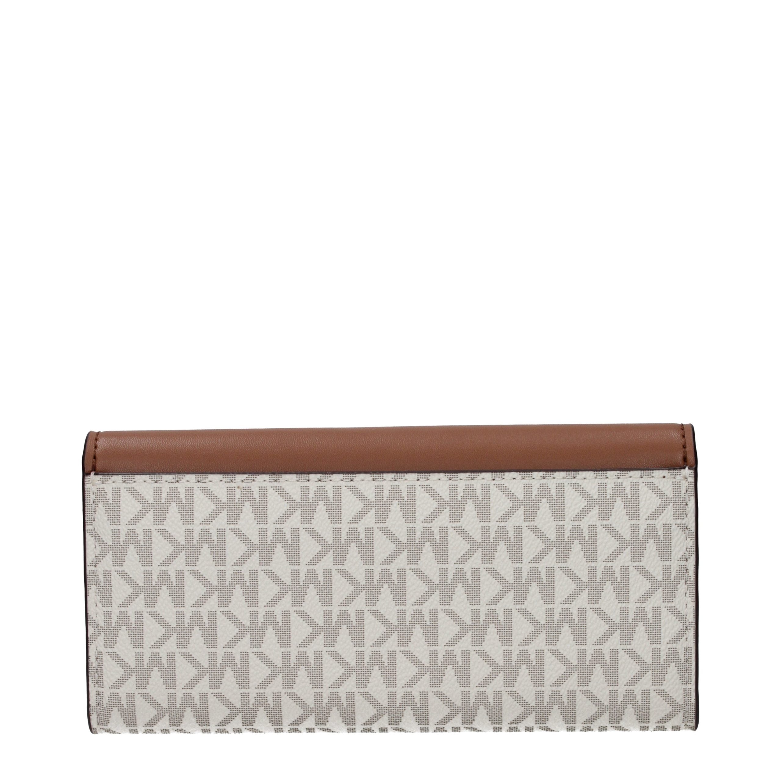 Michael Kors Beige Fabric Wallet - Luxe Marca