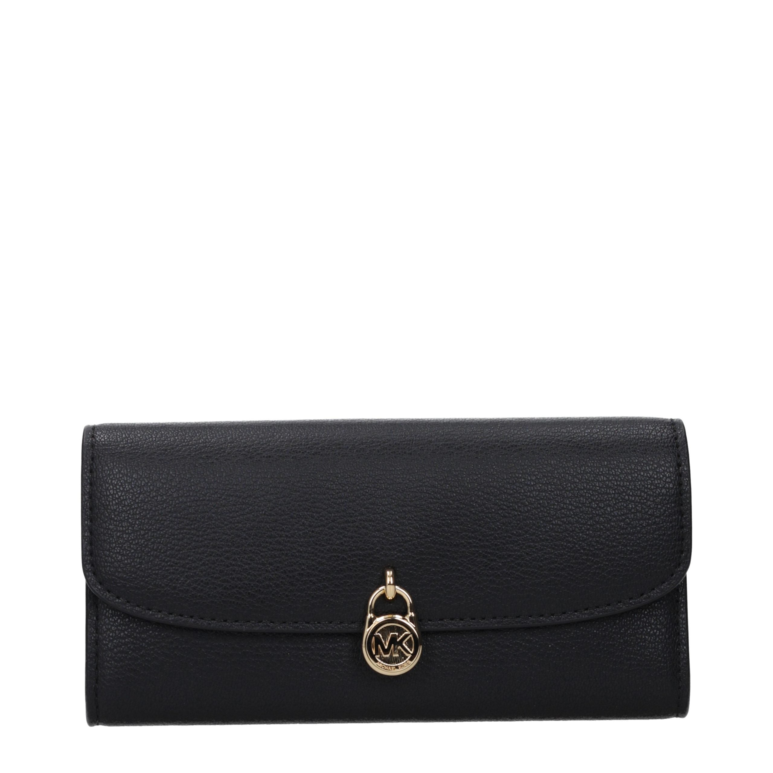 Michael Kors Black Leather Wallet - Luxe Marca