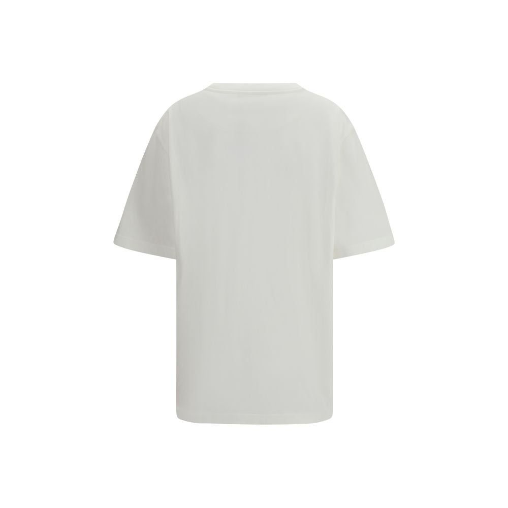 The Attico White Cotton T-Shirt - Luxe Marca