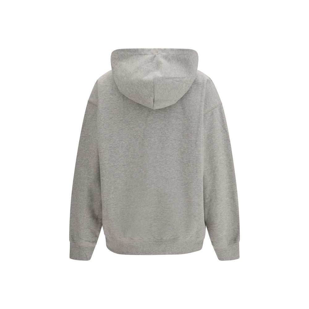 Ganni Gray Cotton Sweatshirt - Luxe Marca
