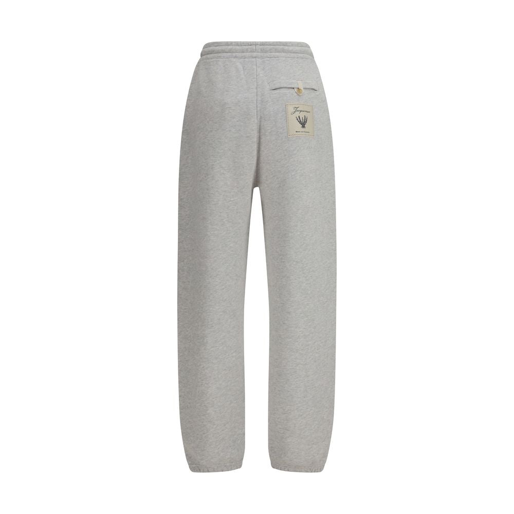 Jacquemus Gray Cotton Casual Pants