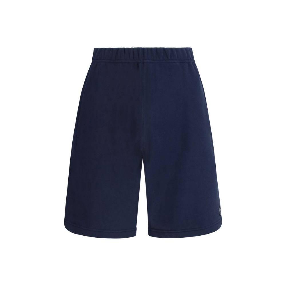 Kenzo Blue Cotton Bermuda Shorts - Luxe Marca