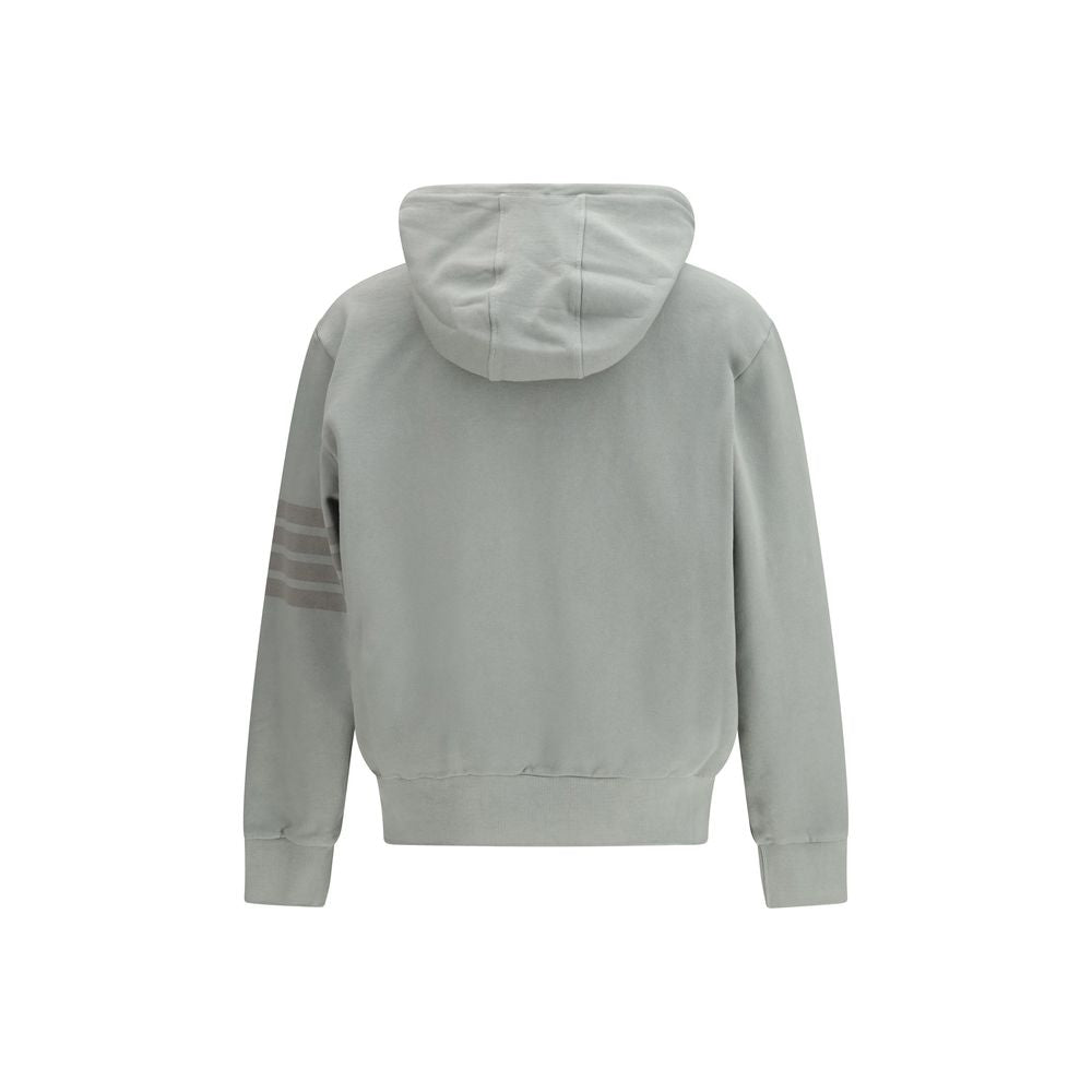 Thom Browne Gray Cotton Sweatshirt - Luxe Marca