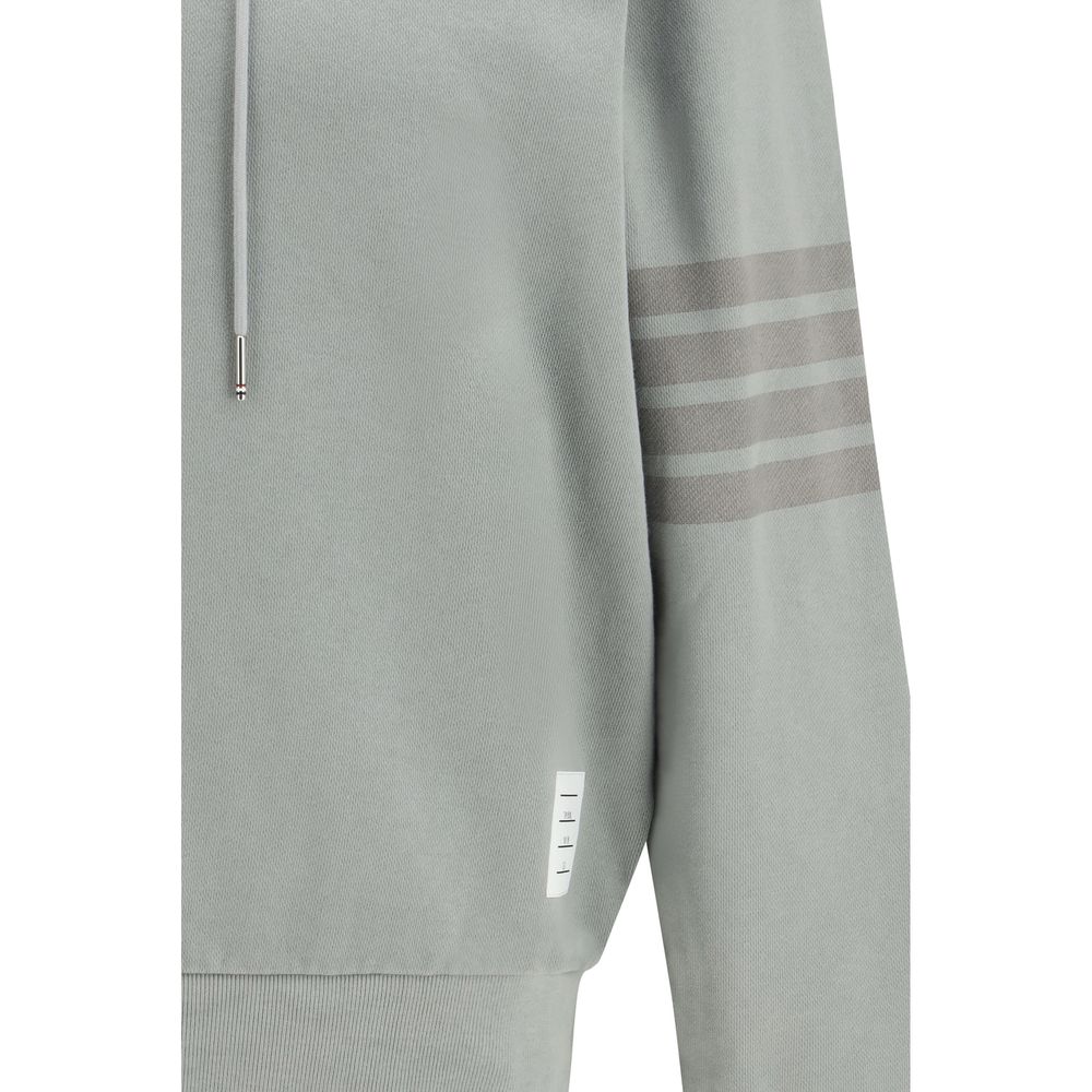 Thom Browne Gray Cotton Sweatshirt - Luxe Marca