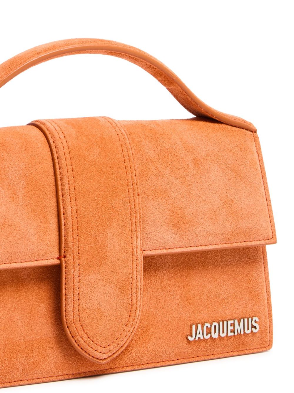 Jacquemus Terracotta Leather Le Grand Bambino Handbag - Luxe Marca
