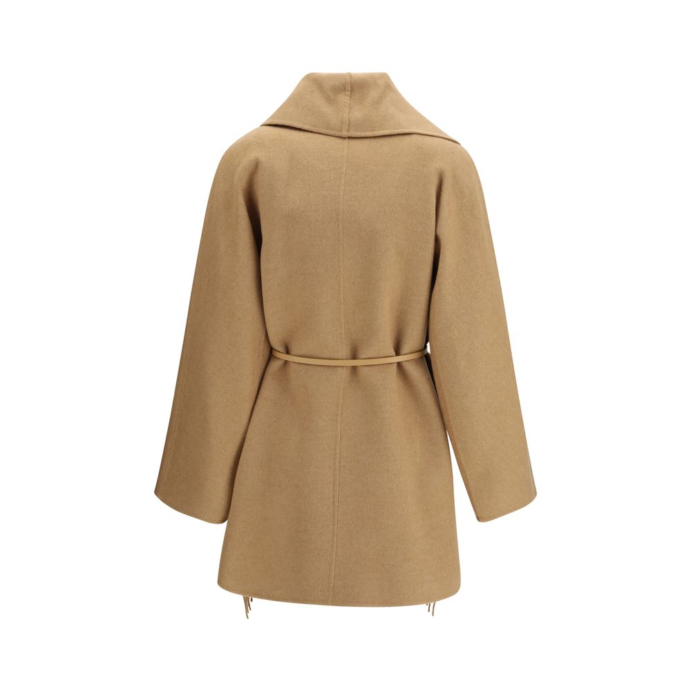 Max Mara Beige Camel Hair Coat - Luxe Marca