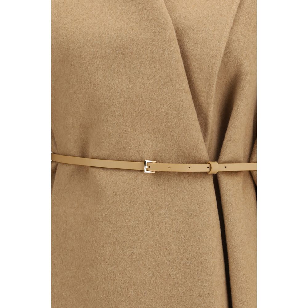 Max Mara Beige Camel Hair Coat - Luxe Marca