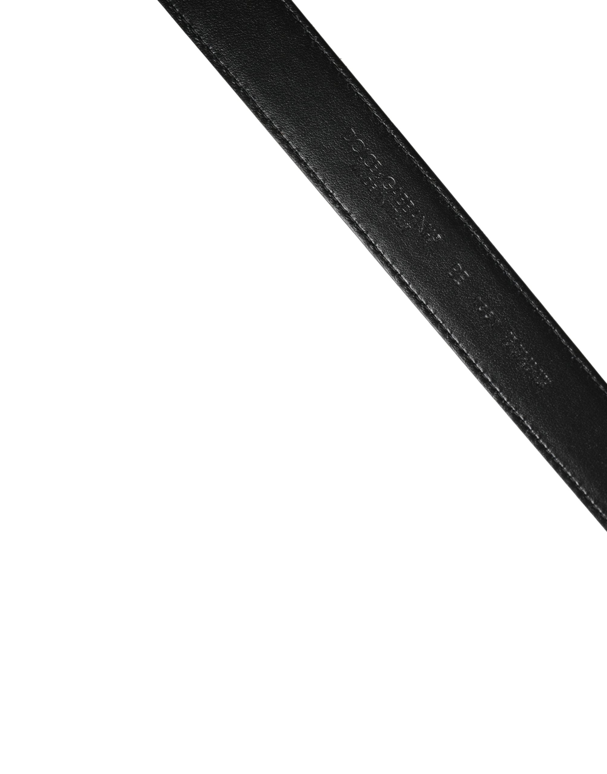 Dolce & Gabbana Brown Calf Fur Leopard Metal Buckle Belt - Luxe Marca