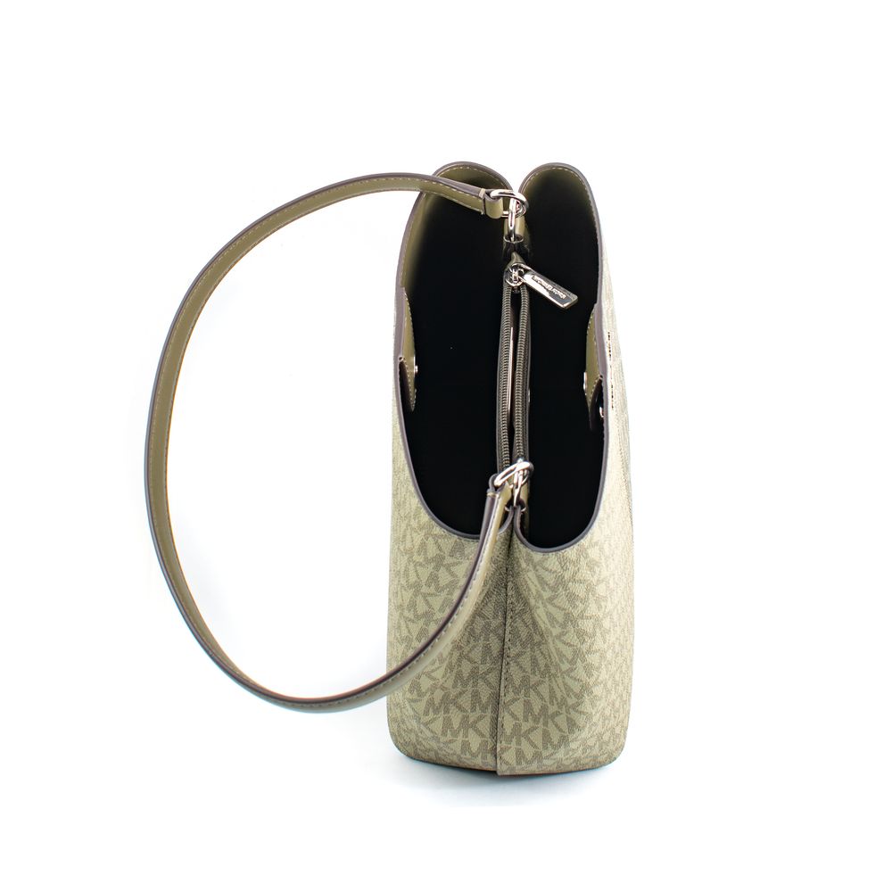 Michael Kors Bicolor Canvas Shoulder Bag - Luxe Marca