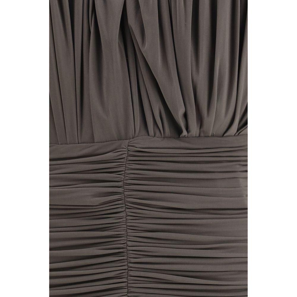 Magda Butrym Brown Copper Casual Dress