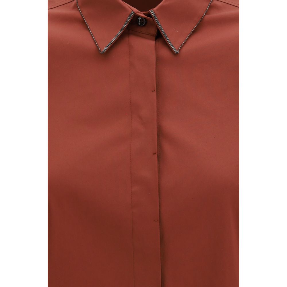Brunello Cucinelli Multicolor Cotton Dress Shirt - Luxe Marca