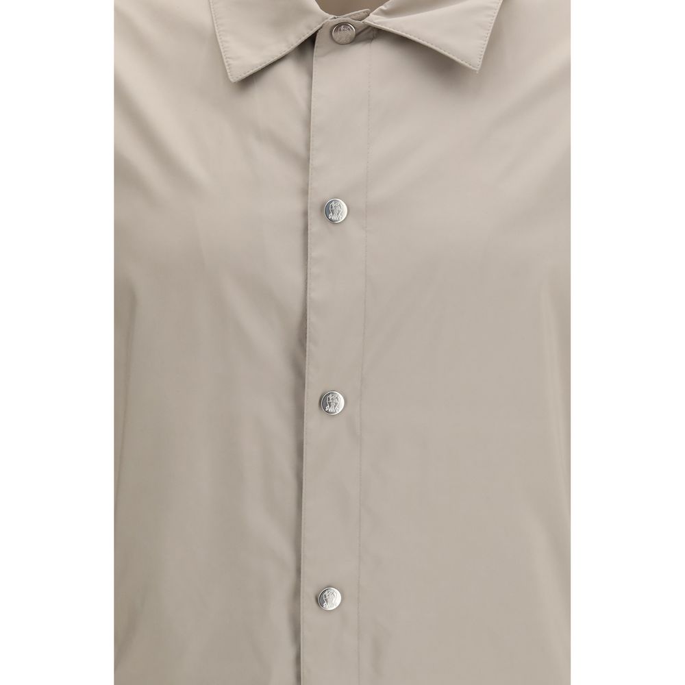 Brunello Cucinelli Beige Polyester Coat - Luxe Marca