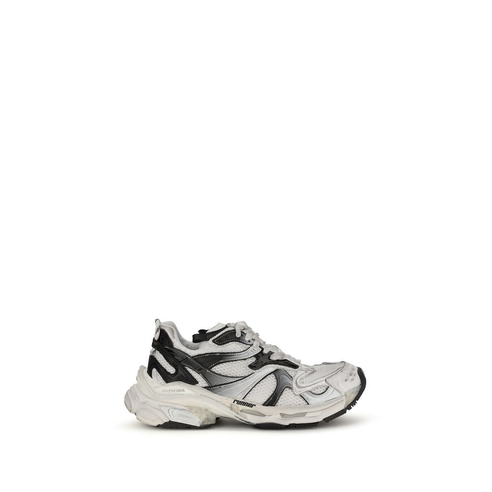 Balenciaga Gray Polyethylene Athletic Sneakers - Luxe Marca