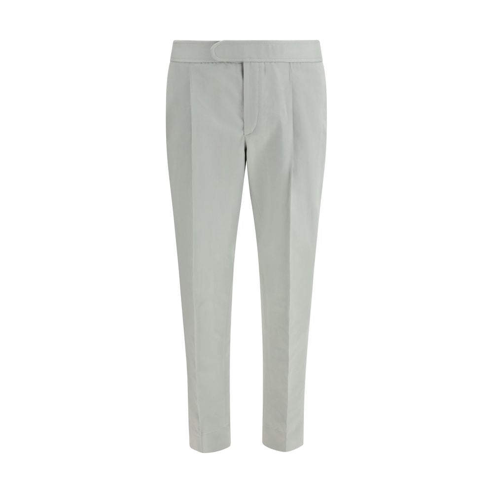 Brioni Bicolor Linen Casual Pants