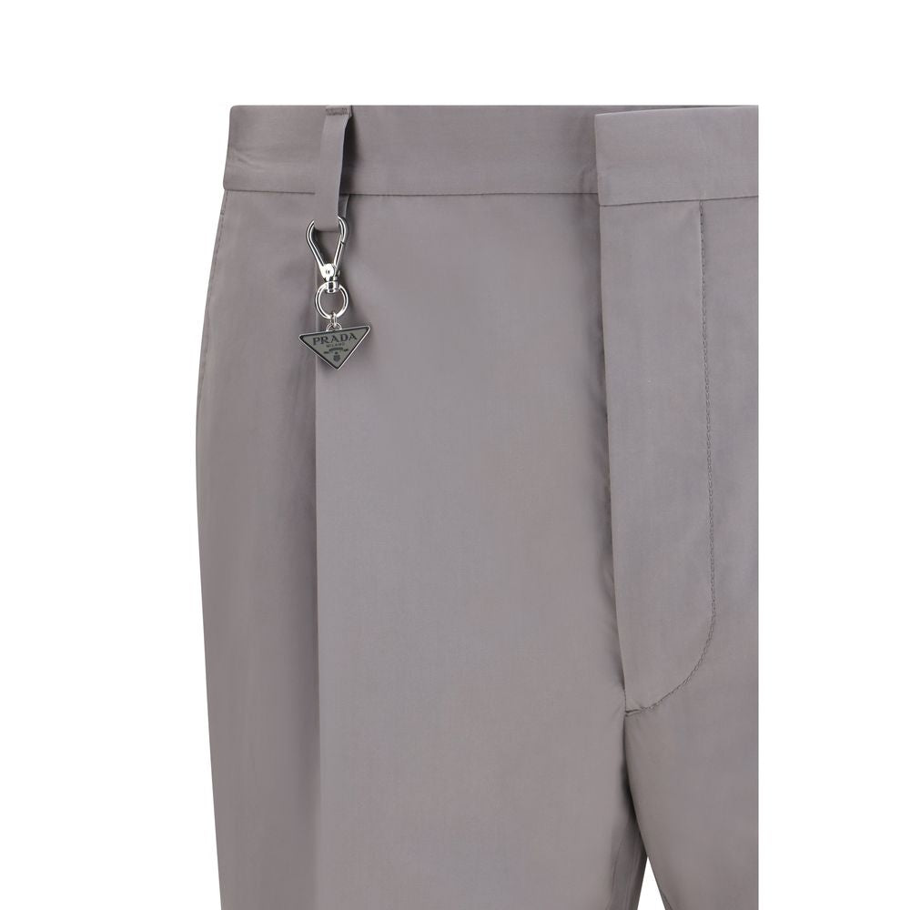 Prada Gray Cotton Dress Pants - Luxe Marca