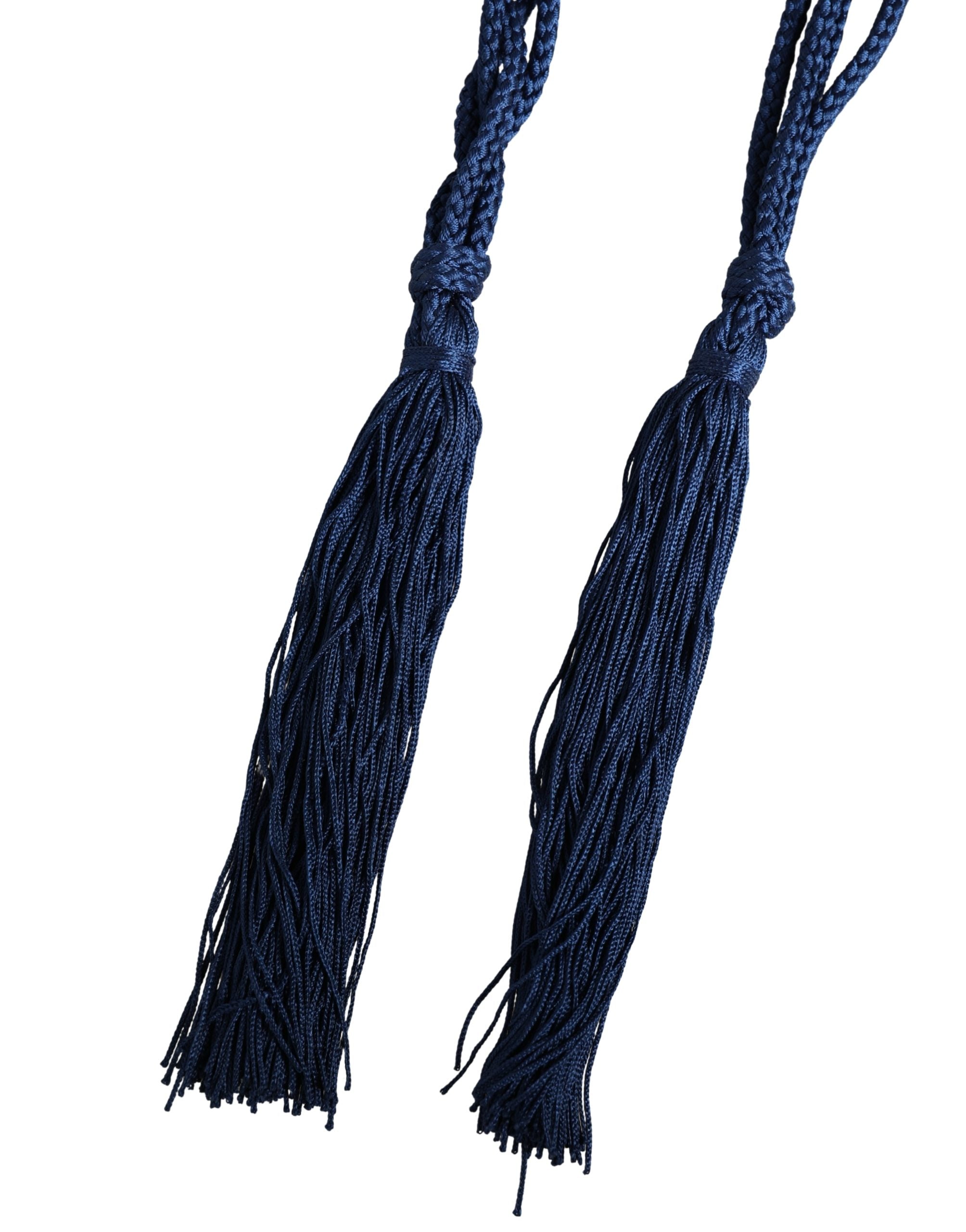 Cavalli Class Multicolor Twisted Rope Chain Buckle Waist Belt - Luxe Marca