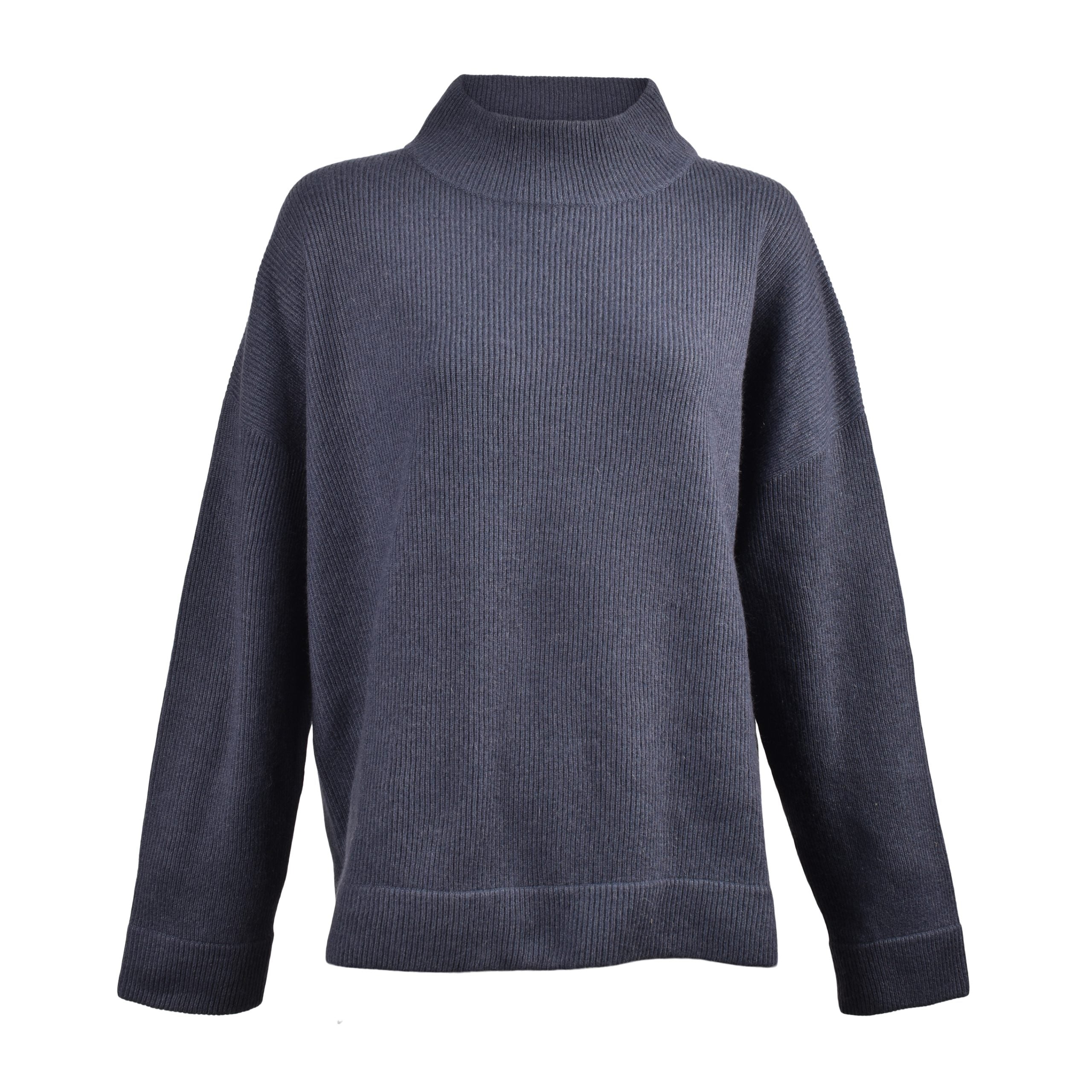 Brunello Cucinelli Blue Cashmere Sweater