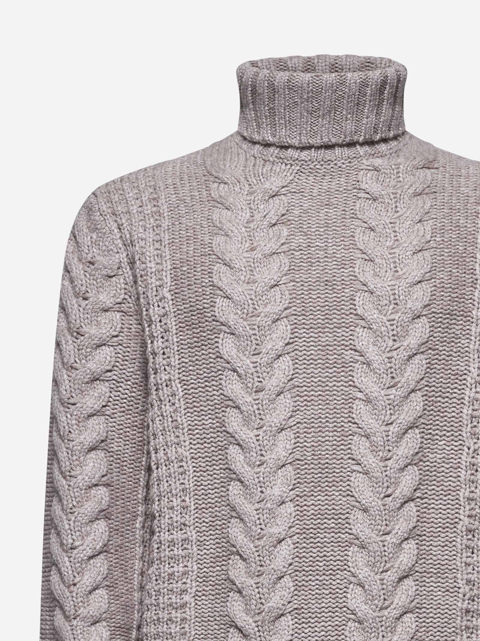 Brunello Cucinelli Brown Cashmere Sweater