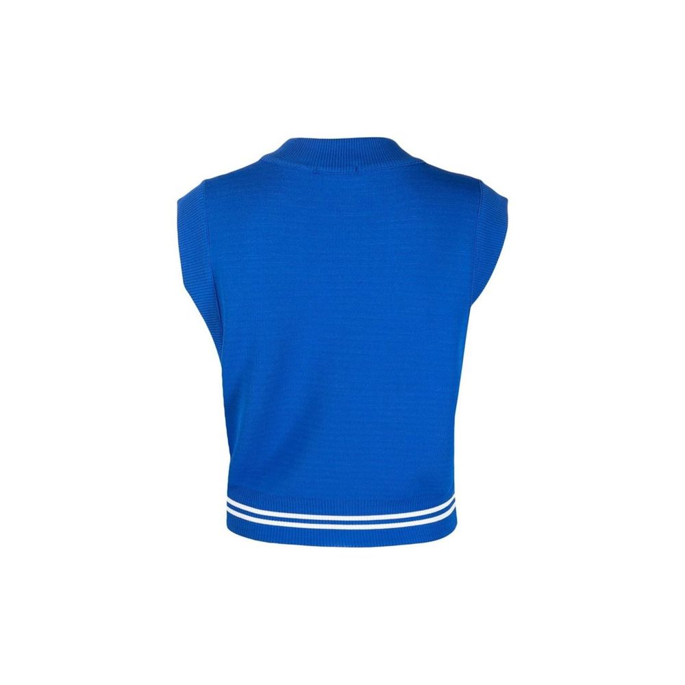 Autry Blue Nylon Waistcoat - Luxe Marca