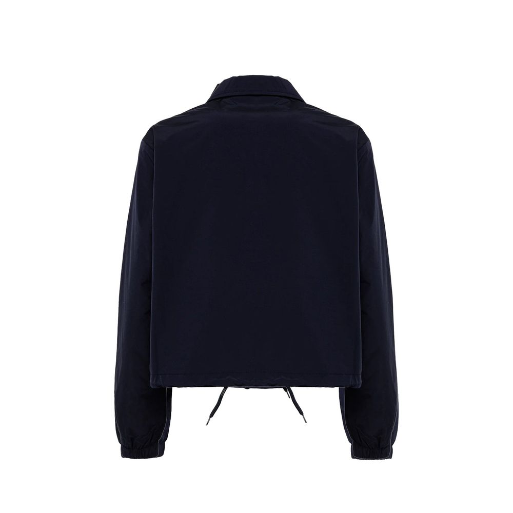 Autry Blue Polyester Shell Jacket - Luxe Marca