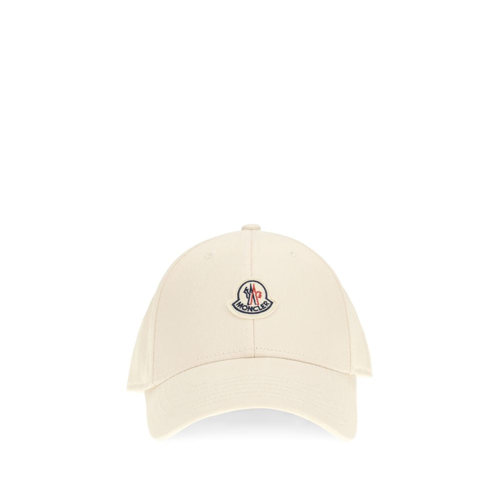Moncler Beige Cotton Cap (Baseball Hat) - Luxe Marca