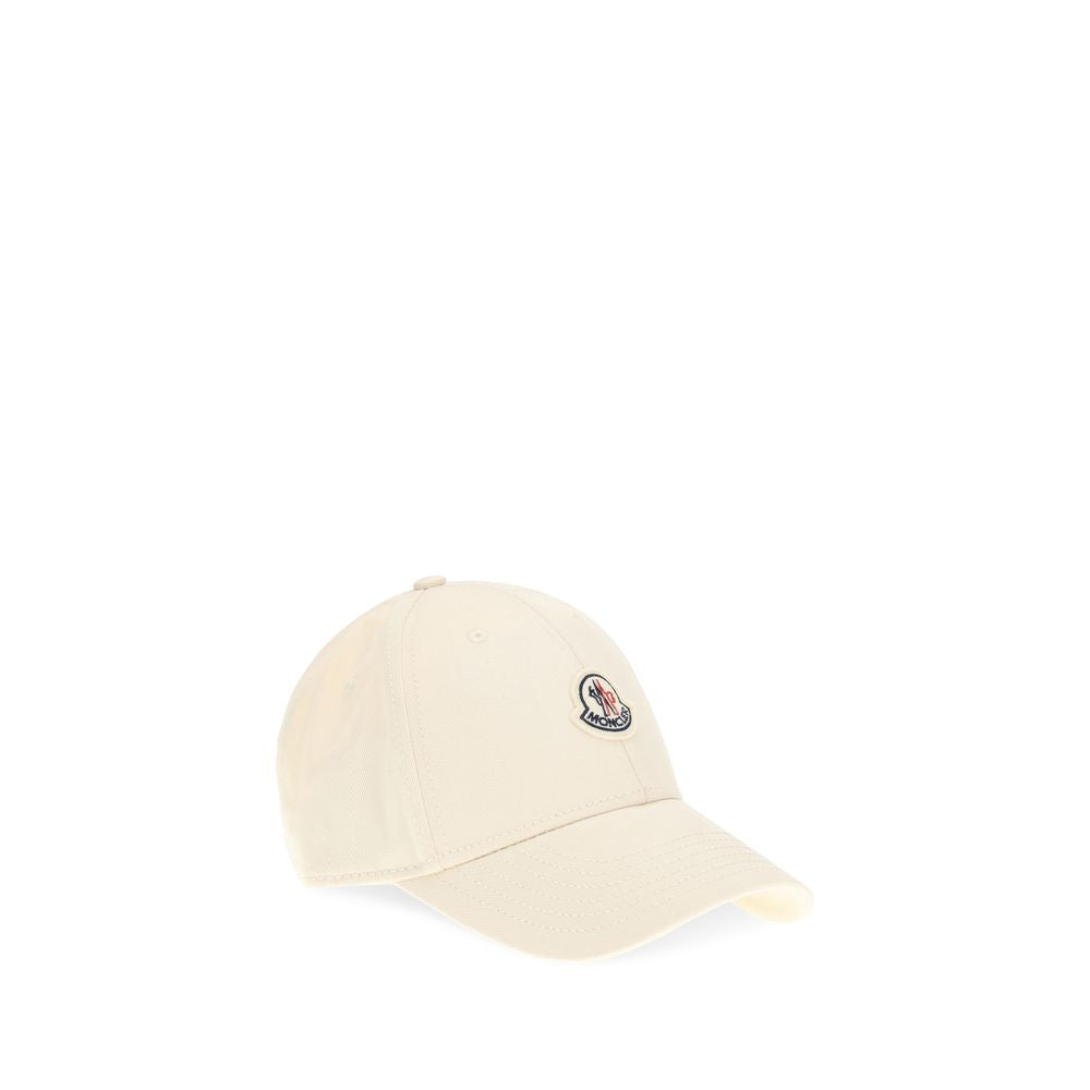 Moncler Beige Cotton Cap (Baseball Hat) - Luxe Marca