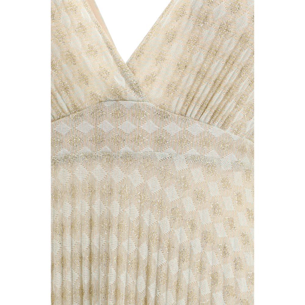 Forte_Forte Multicolor Viscose Casual Dress - Luxe Marca